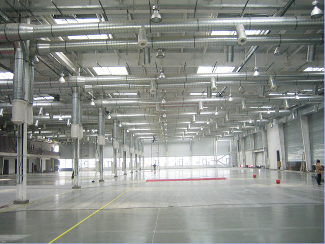 車間送風(fēng)降溫管道